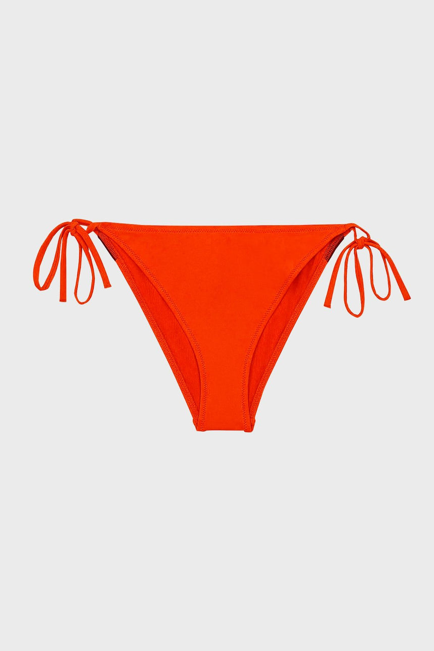 Calvin Klein Arkasında Calvin Klein logolu İp Bağcıklı Kadın Bikini Altı