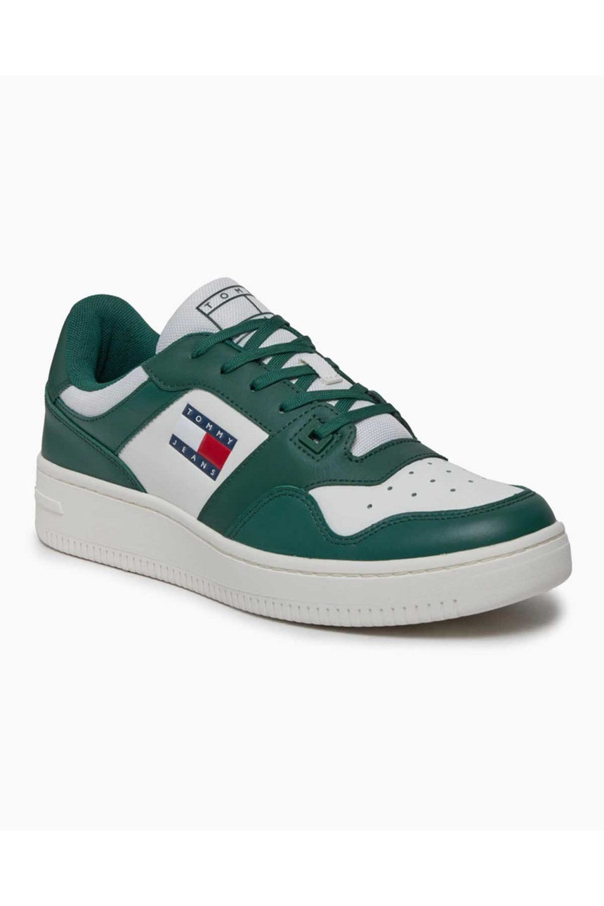 Tommy Hilfiger Retro Basket Low Top Sneakers Court Green