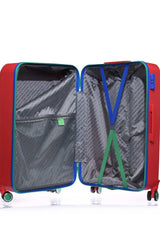 Benetton Orta Boy 60 Cm Valiz Kırmızı