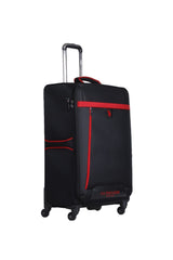 U.s Polo Assn. İki Ön Bölmeli Büyük Boy Valiz Siyah