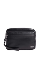 Calvin Klein Plaque Pouch Makyaj Çantası Black