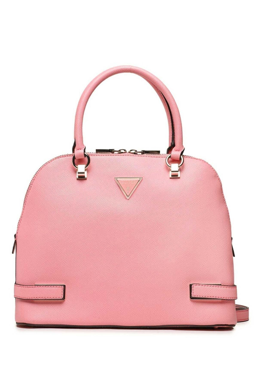Guess Matilde Dome Satchel Kadın El Çantası Light Pink