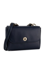 Tommy Hilfiger Smooth Çapraz Askılı Kadın Çantası Navy