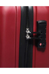 Pierre Cardin Trolley Büyük Boy Sert Valiz Bordo