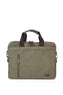 Ççs 15,6'' Kanvas Çapraz Askılı Evrak Çantası Yeşil