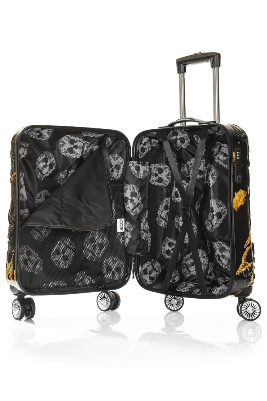 ÇÇS Kuru Kafa 75 cm Büyük Boy Valiz Siyah