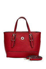 Tommy Hlifiger Honey Small Tote Kadın El Çantası Barbados Cherry