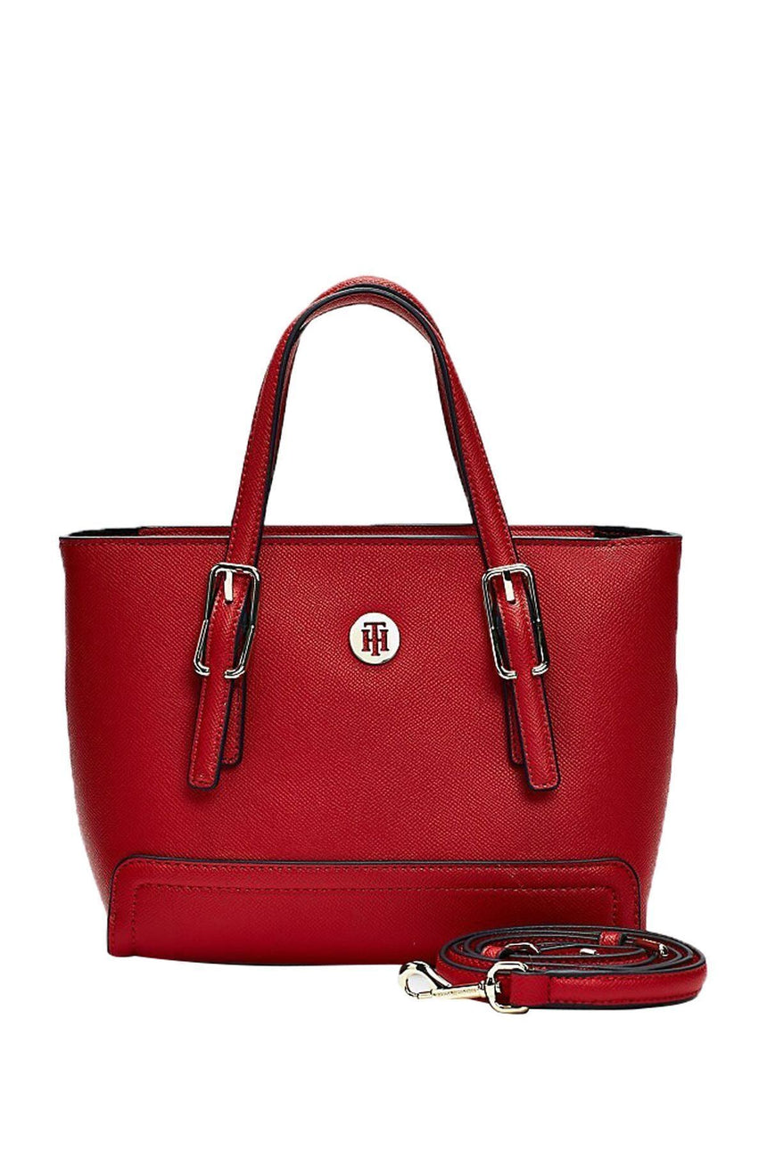 Tommy Hlifiger Honey Small Tote Kadın El Çantası Barbados Cherry