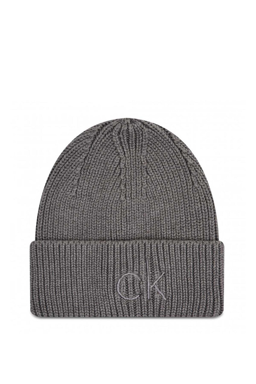 Calvin Klein Essentials Beanie Kadın Bere Grey