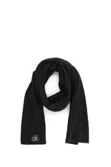 Calvin Klein Basic Rib Erkek Atkı Ve Bere Takımı Black