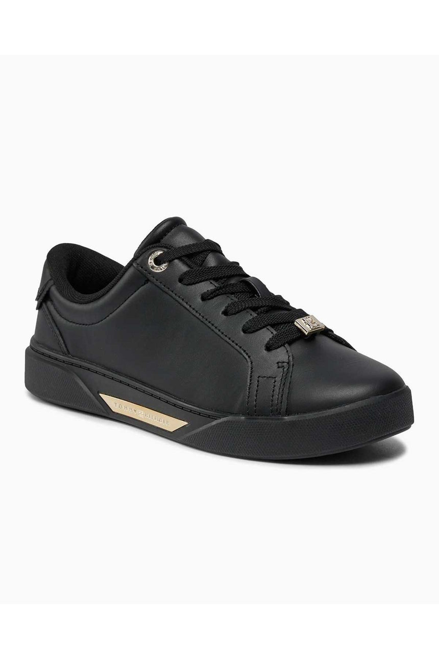 Tommy Hilfiger Golden Court Low Top Sneakers Black