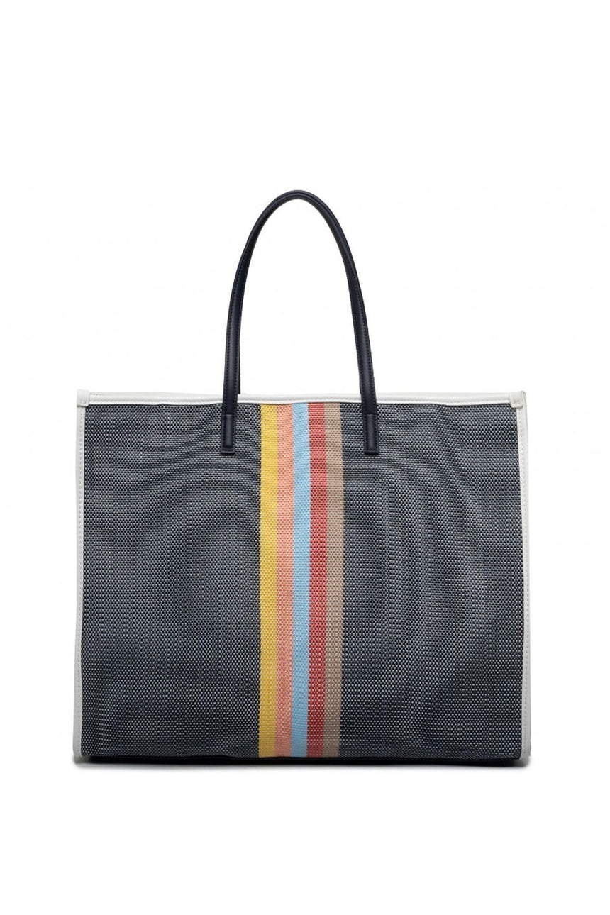 Tommy Hlifiger Beach Bag Raffia Kadın El Çantası Natural