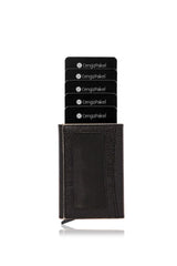 Cengiz Pakel Mekanik Kart Yuvalı Portföy Siyah - Bej