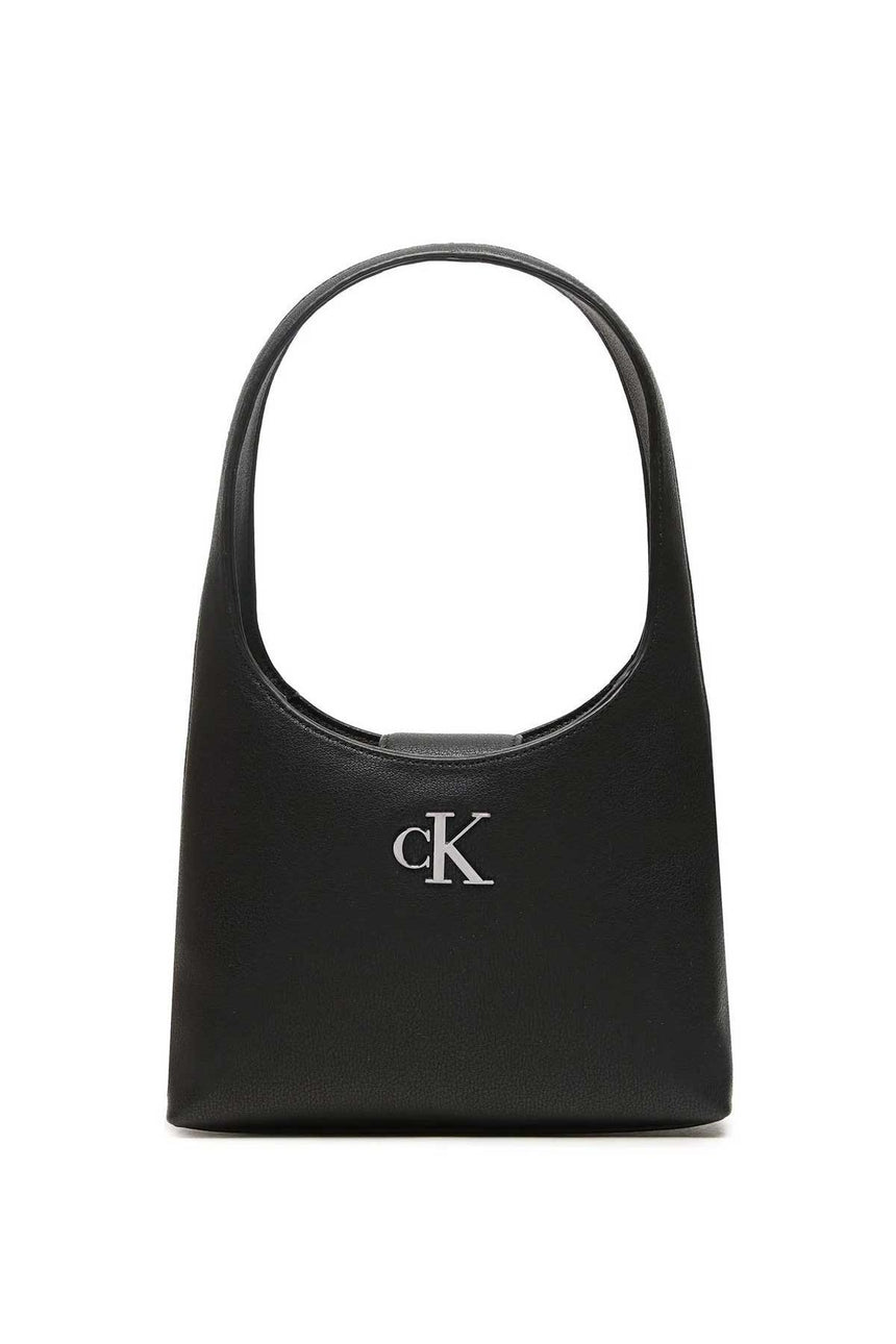 Calvin Klein Minimal Monogram Shoulder Bag Omuz Çantası Black