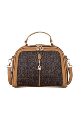 Benetton Klasik Small Çapraz Askılı Kadın Çantası Kahve - Hardal