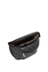 Guess Manhattan Kadın Bel Çantası Kömür
