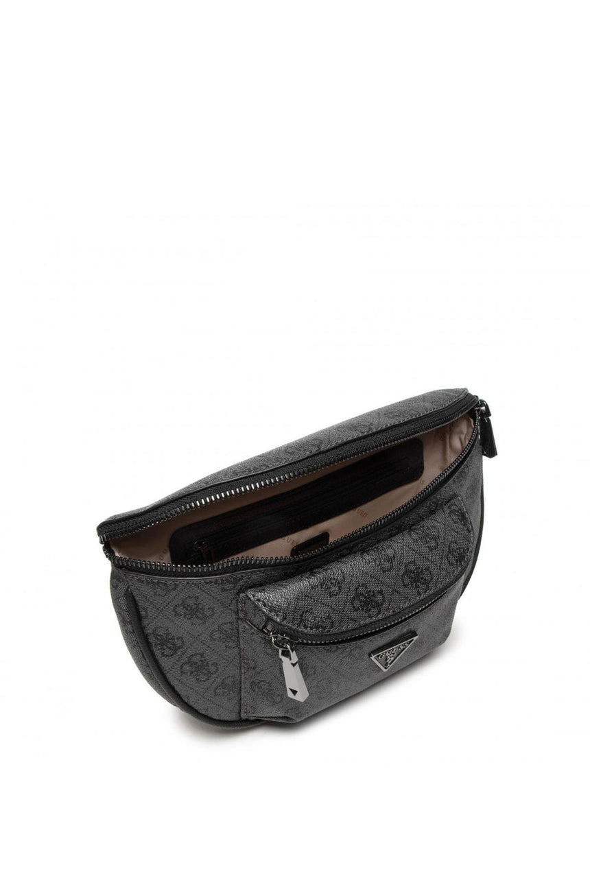 Guess Manhattan Kadın Bel Çantası Kömür