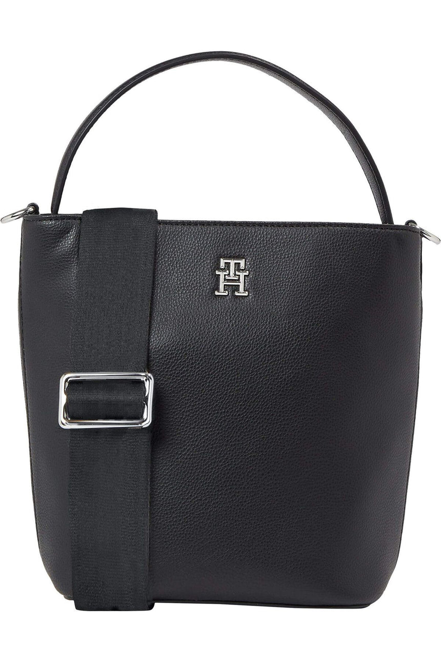 Tommy Hilfiger Essential Bucket El Çantası Black