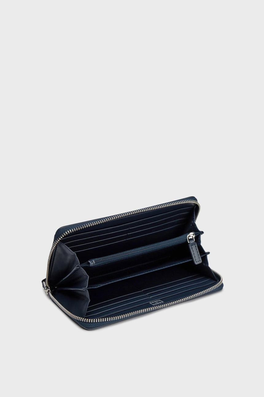 Tommy Hilfiger Must Large Zip Around Wallet Cüzdan Dark Night Navy