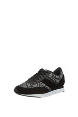 Calvin Klein Tea Metallic Jacquard Kadın Sneakers Siver - Black