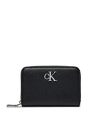 Calvin Klein Minimal Monogram Kadın Cüzdanı Black