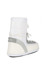 Benetton Suni Deri Bot Beyaz