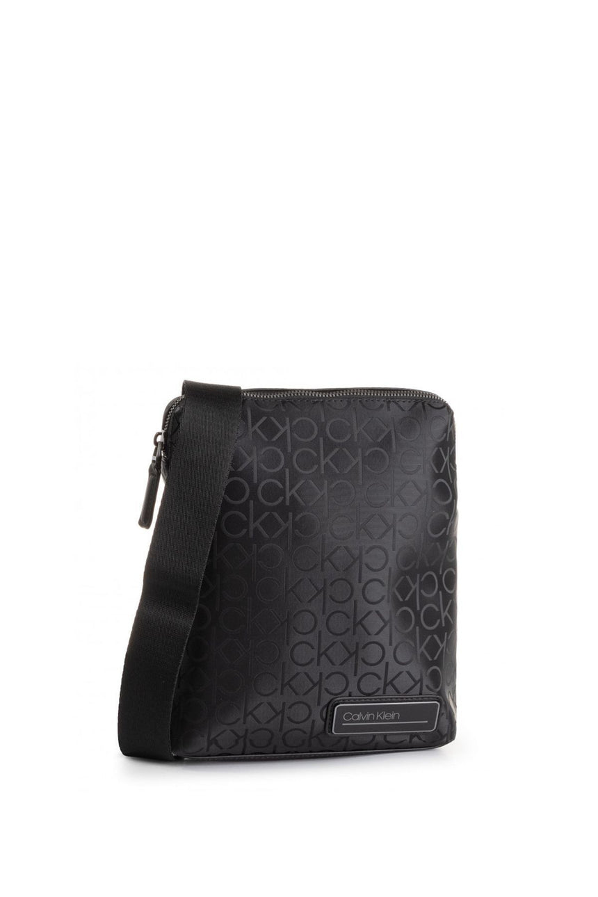 Calvin Klein İndustrial Mono Flat Çapraz Askılı Erkek Çantası Black