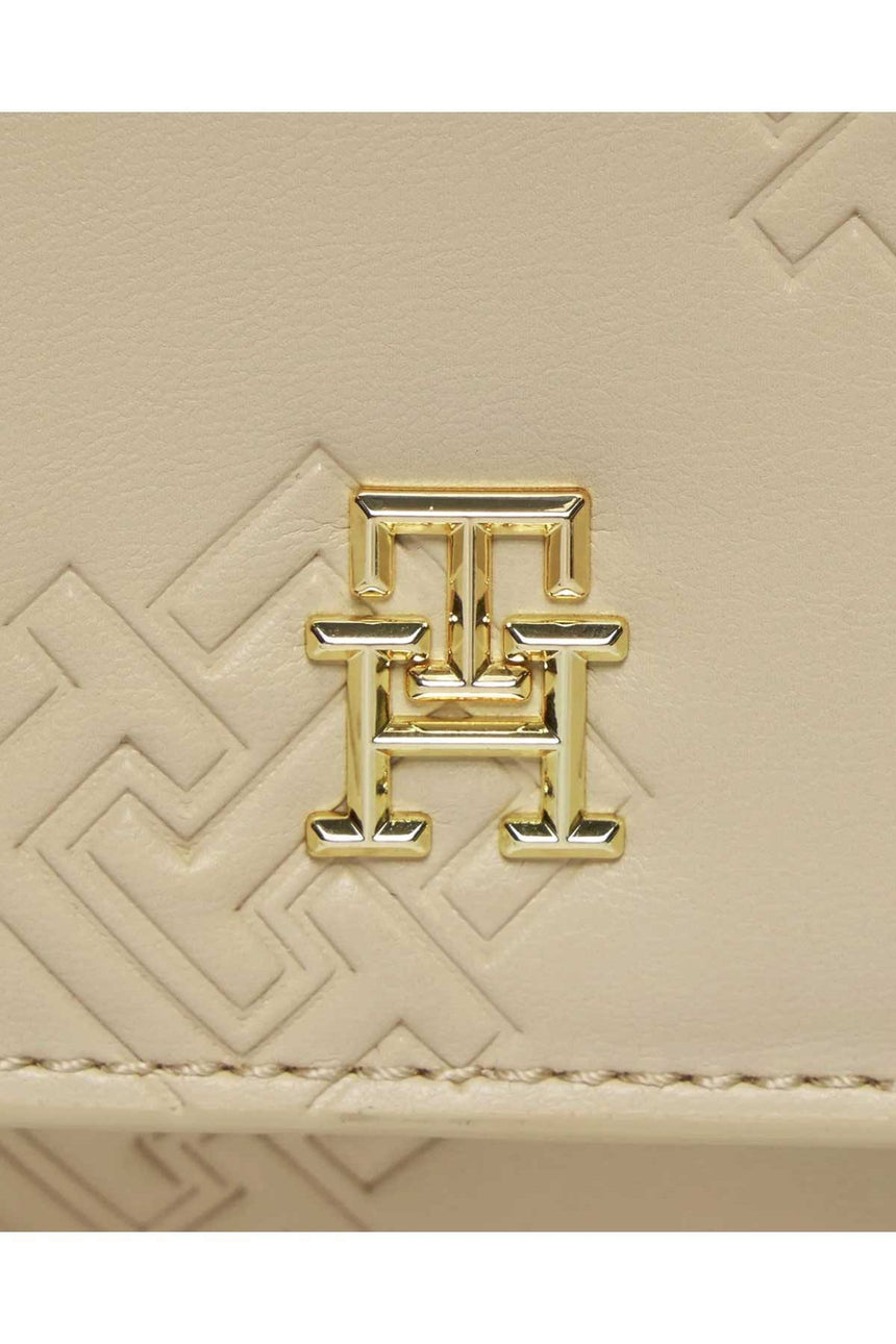 Tommy Hilfiger Refined Crossover Mono Çapraz Askılı Çanta Beige