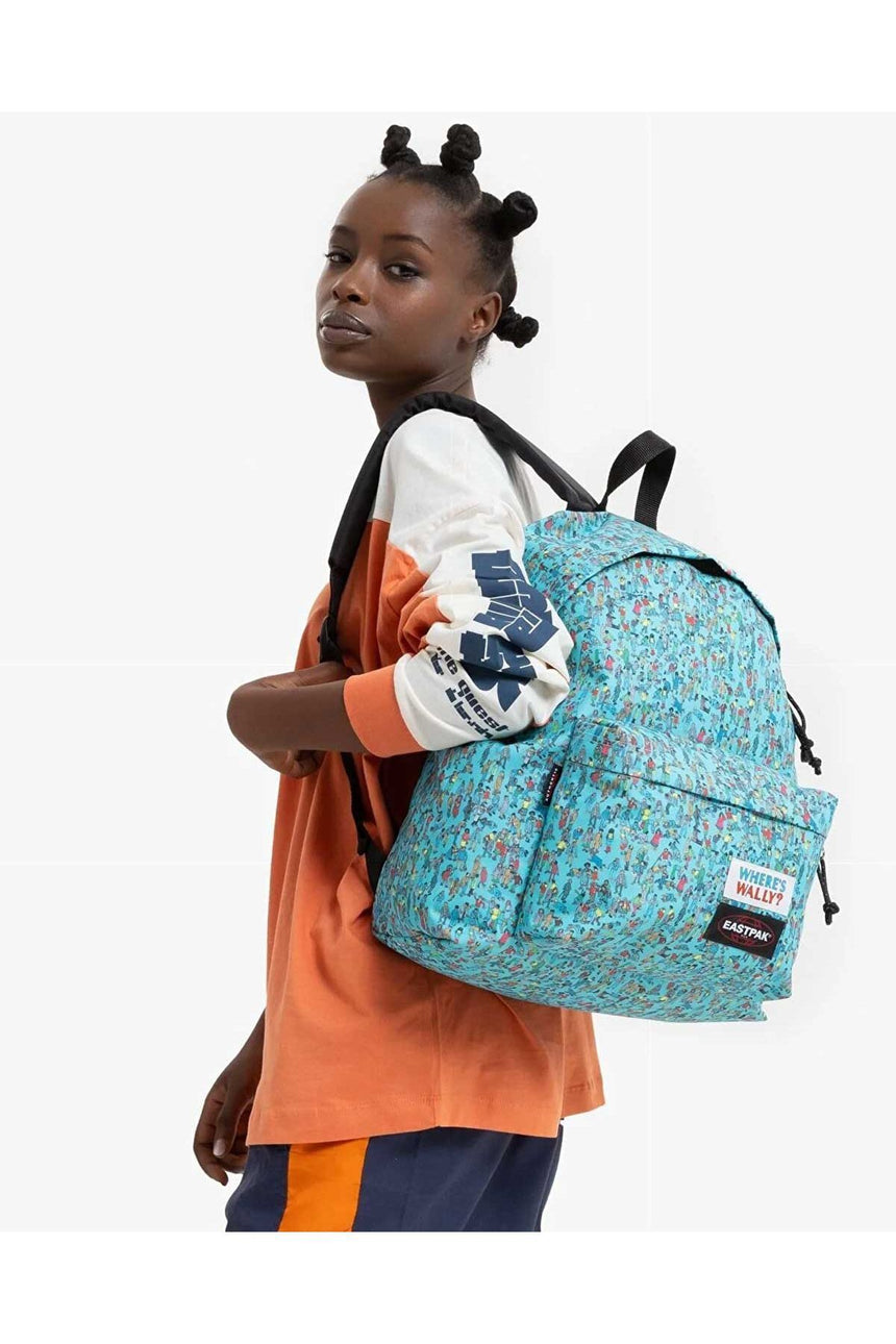 Eastpak Padded Pak'r Wally Pattern Sırt Çantası Mavi