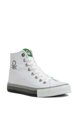 Benetton Kadın Sneakers Beyaz - Gri