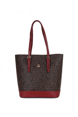 Benetton Mono Kadın Omuz Çantası Kahve - Bordo