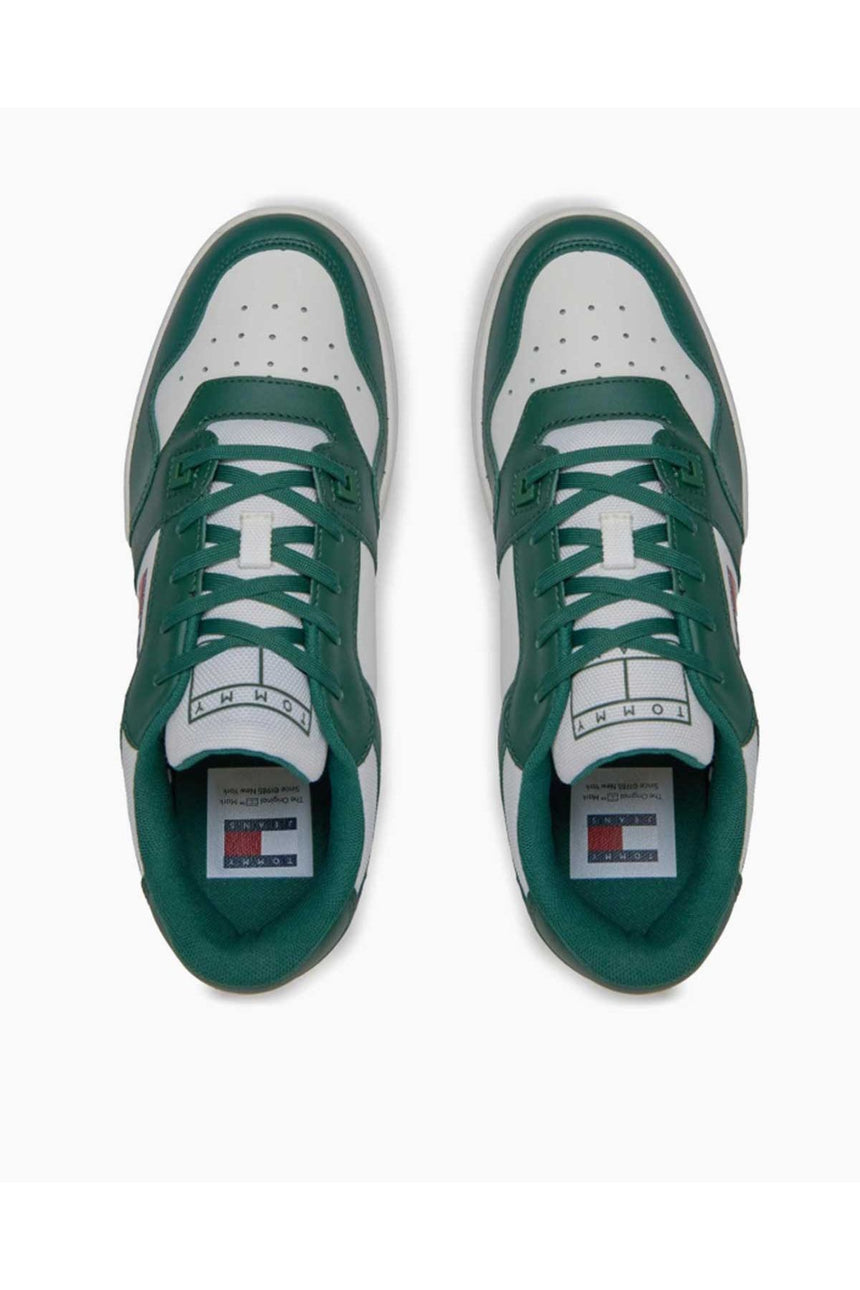 Tommy Hilfiger Retro Basket Low Top Sneakers Court Green
