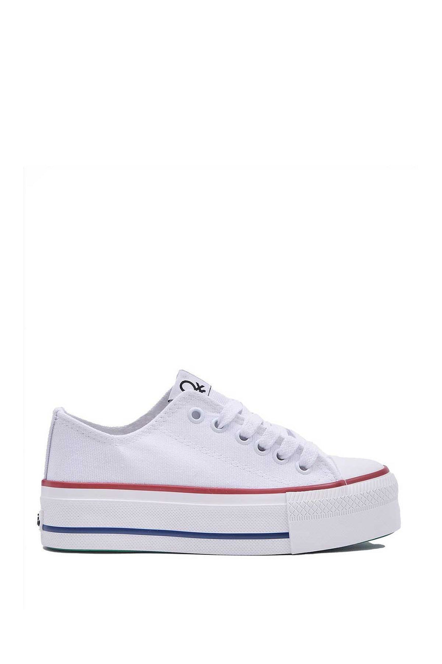 Benetton Kadın Spor Ayakkabı Beyaz