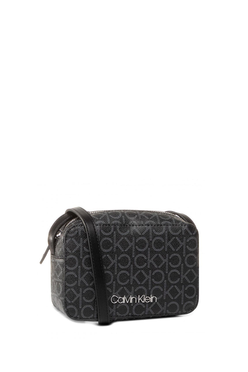 Calvin Klein Mono Camerabag Çapraz Askılı Kadın Çantası Black Mono