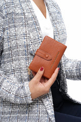 Benetton Vintage Small Kadın Cüzdanı Taba