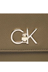 Calvin Klein Re-Lock Ew Çapraz Askılı Kadın Çantası Green
