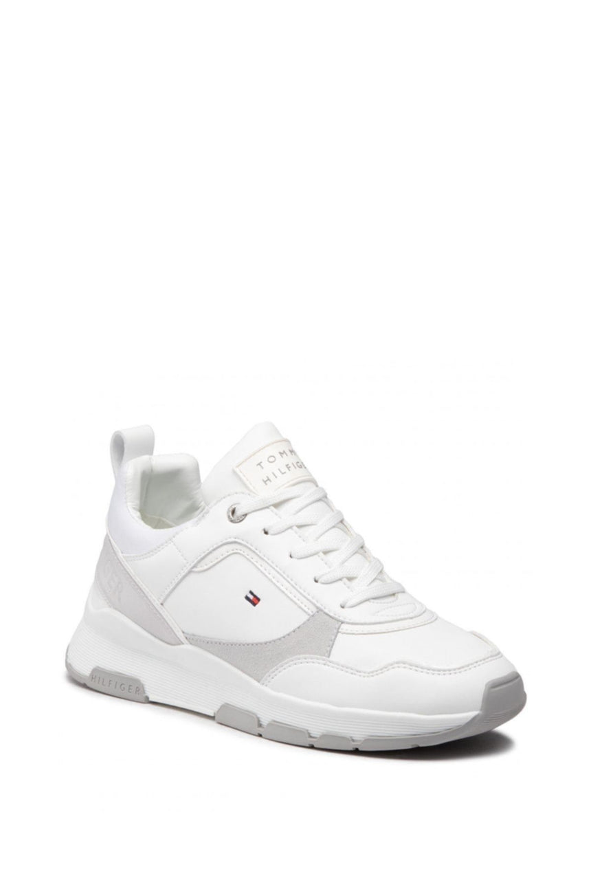 Tommy Hilfiger Sporty Chunky Leather Sneakers White