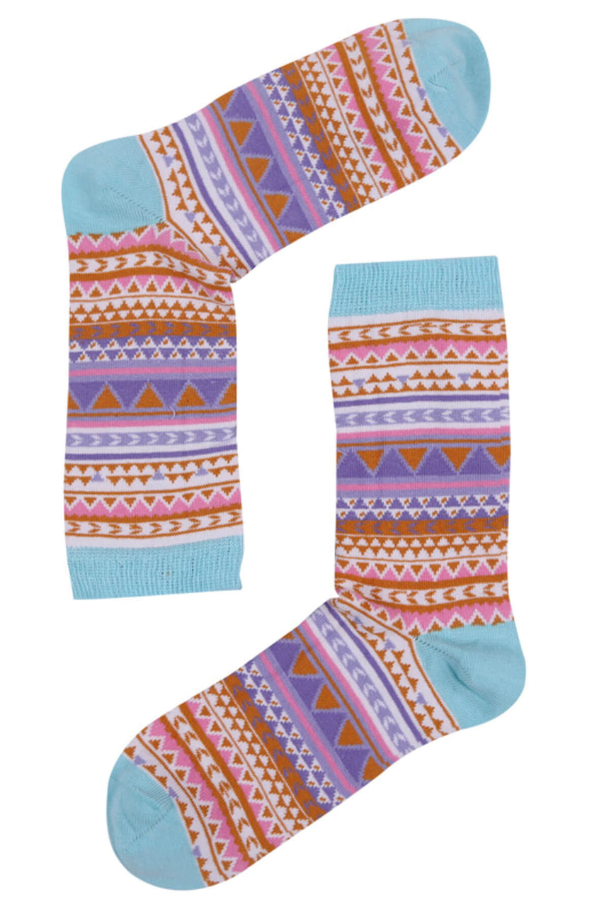 The Socks Company Ethnıc Çok Renkli Çorap Renkli