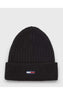 Tommy Hilfiger Knitted Hat Kadın Bere Black