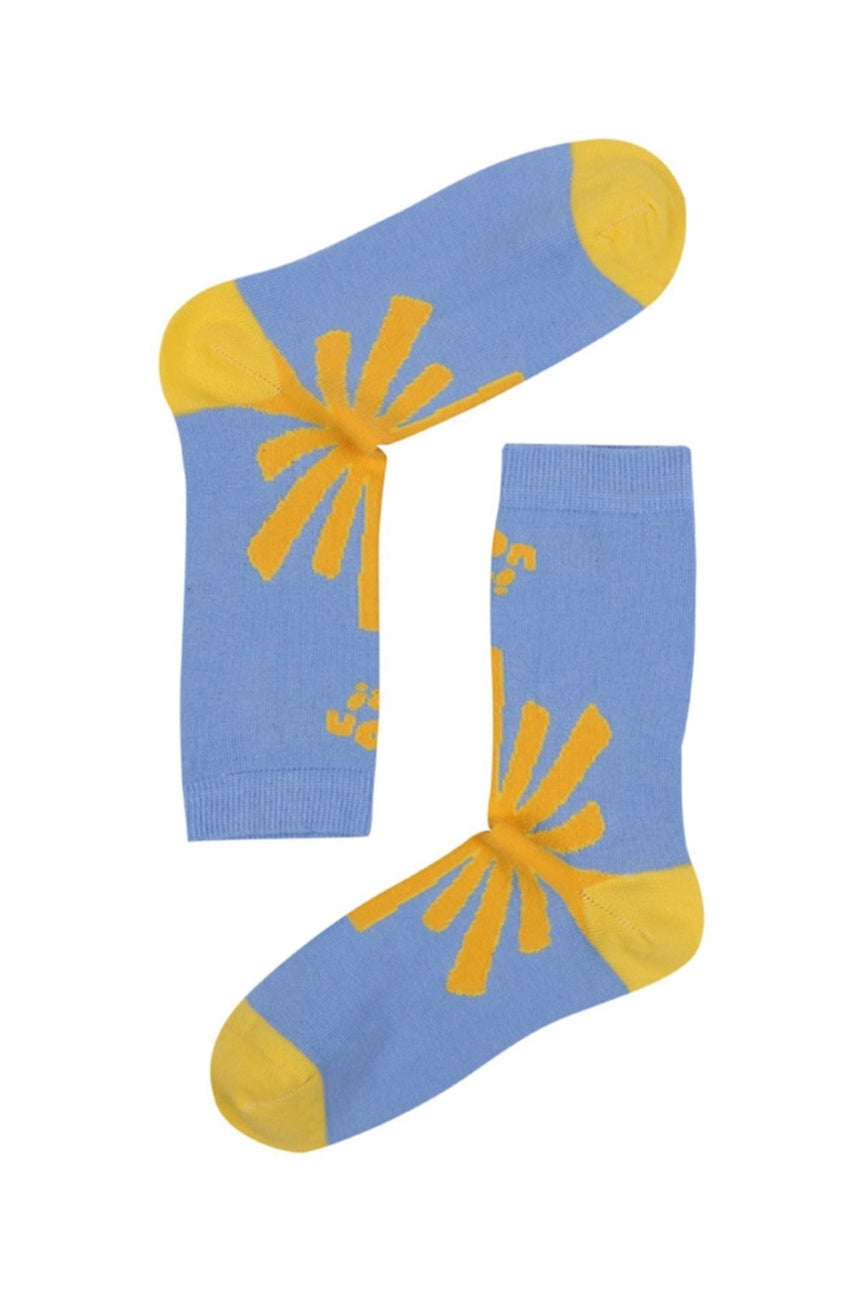 The Socks Company Walkın' On Sunshıne Çok Renkli Çorap Renkli