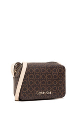 Calvin Klein Camera Bag Çapraz Askılı Kadın Çantası Brown Mono Mix