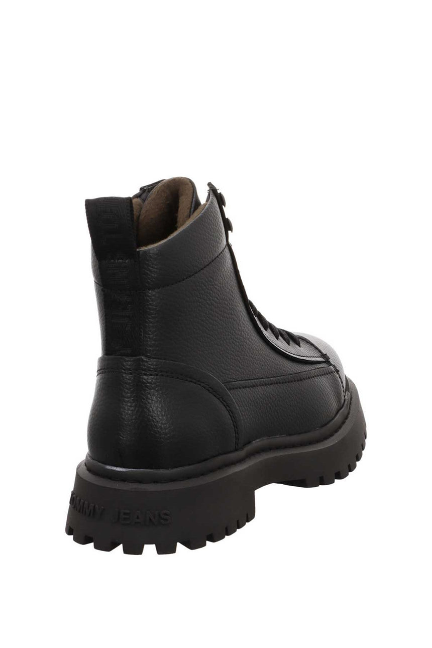 Tommy Hilfiger Warm Lining Mid Boots Black