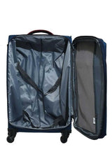 Us Polo Assn Kumaş Küçük Boy Valiz Lacivert - Kırmızı