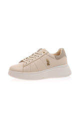 U.s Polo Assn 2P Moka 2Fx Kadın Havuz Taban Sneaker Bej