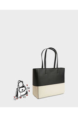 Calvin Klein Sculpted Shopper Kadın Omuz Çantası Black / White
