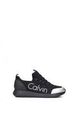 Calvin Klein Ron Mesh / Brushed Metal Erkek Ayakkabı Black - Silver