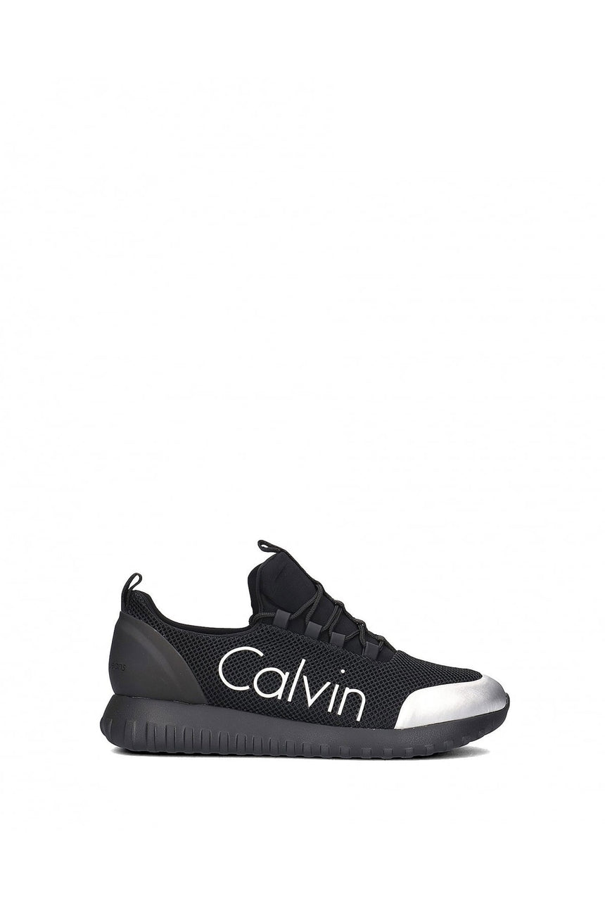 Calvin Klein Ron Mesh / Brushed Metal Erkek Ayakkabı Black - Silver