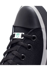 Benetton Renkli Tabanlı Kadın Sneakers Siyah