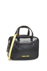 Tommy Hilfiger Tjw New Gen Satchel Kadın El Çantası Black