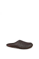 Ceyo Plaid Terlik Kahve